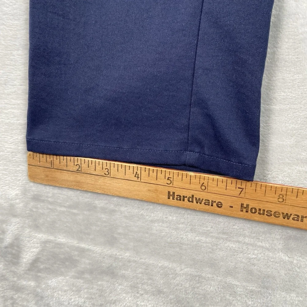 Peter Millar Pants Mens 34x32 Chino EB66 Classic Tapered Fit 5-Pocket Golf Blue